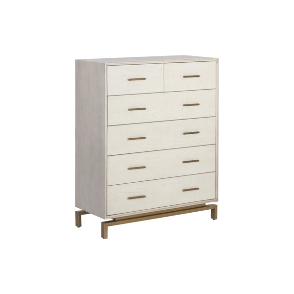 Sunpan Modern Valencia 6 Drawer Dresser Perigold